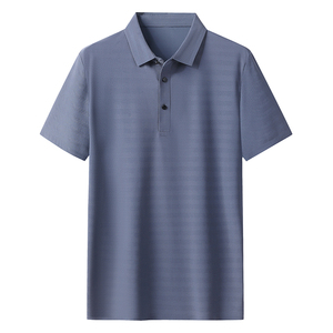 夏季冰丝棉高端polo衫男士短袖商务翻领T恤上衣 PL5555P45图片