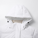冬季二开情侣羽绒服男女中长款过膝宽松白鸭绒外套YR22-8P140，男装羽绒服，星座1410（原1902A）