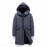 70绒中长款羽绒服户外工装羽绒连帽外套男秋冬大码工装YR8889P150，男装羽绒服，星座1410（原1902A）