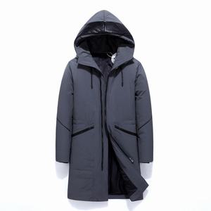 70绒中长款羽绒服户外工装羽绒连帽外套男秋冬大码工装YR8889P150图片