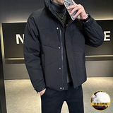羽绒服男冬季情侣款休闲工装立领运动风保暖外套男YR24506P150，男装羽绒服，星座1410（原1902A）