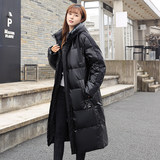 羽绒服男中长款冬季新亮面加厚保暖男士冬装外套上衣服YR1635P160，男装羽绒服，星座1410（原1902A）