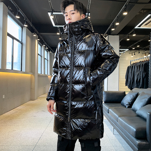 BLLZ店主风爆款羽绒服男士中长款工装韩版潮牌加厚外套918-P200图片