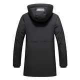 2021新中长款羽绒服情侣连帽工装羽绒大衣大码保暖外套YR9861P140，男装羽绒服，星座1410（原1902A）