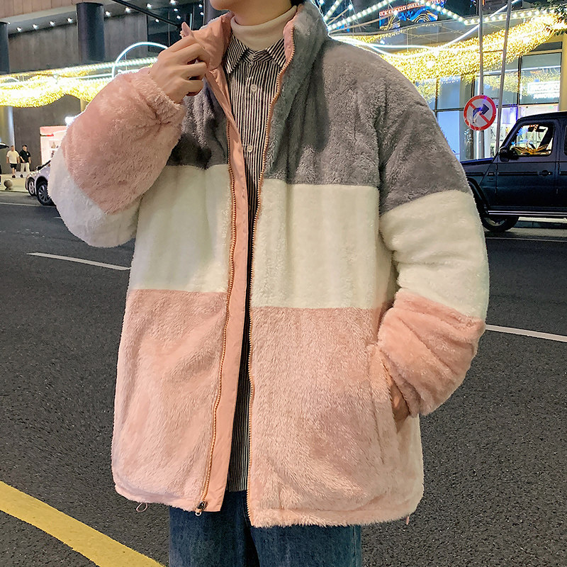 2025年秋冬男女同款双面穿港风潮牌棉衣棉服棉袄 MY635P75图片