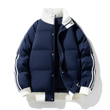 冬季三条杠加厚防风立领面包服加厚保暖棉衣外套男士MY1188P70，男装棉衣，星座1410（原1902A）