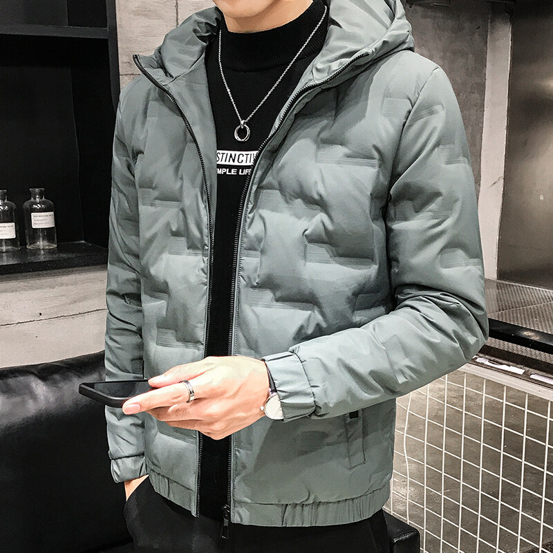 冬季新品加厚连帽羽绒服男士短款青年白鸭绒保暖休闲外套2021P85,男装羽绒服,星座1410（原1902A）