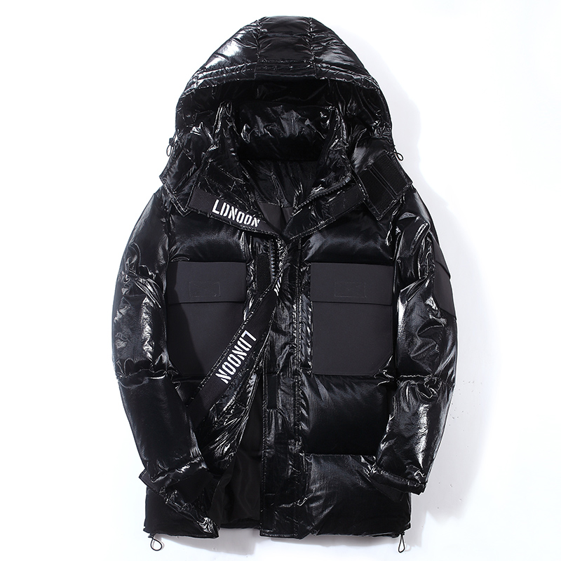 BLLZ白底平铺爆款羽绒服男短款工装男士韩版潮牌加厚外套938-P300，男装羽绒服，星座1902A（原星座1216）