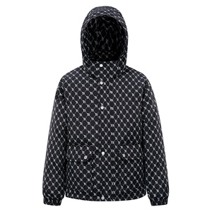 情侣装90鸭绒羽绒服男女2025冬季新标加厚连帽外套 YR027P90图片