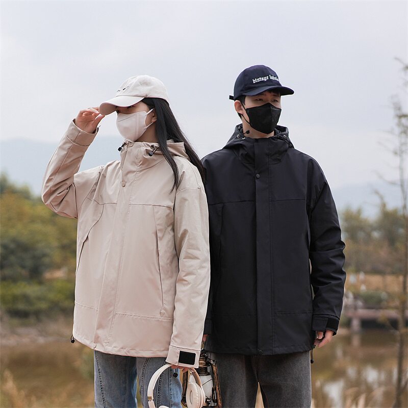 户外三合一冲锋衣男女秋冬季登山服外套保暖夹克 CF8910P100图片