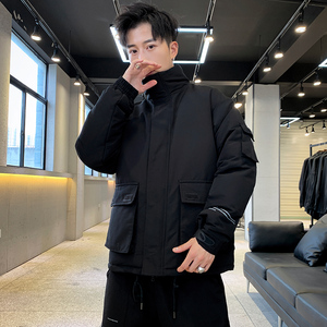 BLLZ店主风爆款羽绒服男短款工装男士韩版潮牌加厚外套898-P120图片