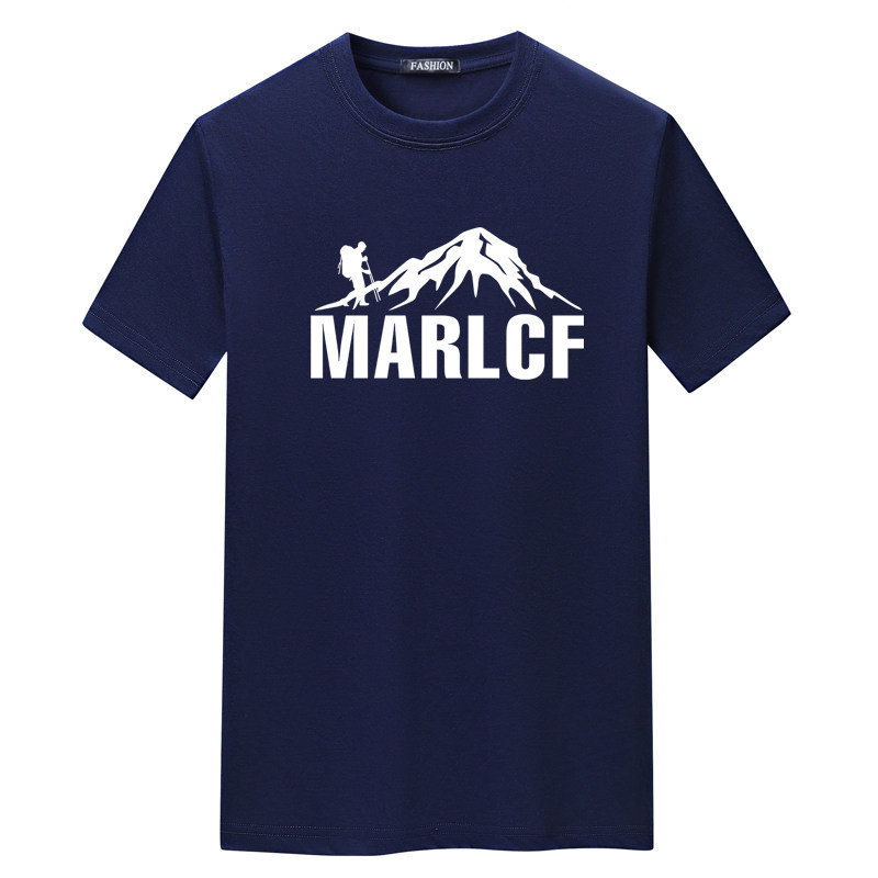夏季男士短袖t恤潮CVC60%棉宽松衣服新款男DT3750-MAR登山-P15图片