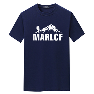 夏季男士短袖t恤潮CVC60%棉宽松衣服新款男DT3750-MAR登山-P15图片