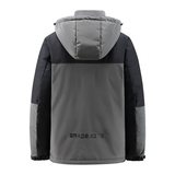 冬季新羽绒服男短款撞色连帽外套户外工装情侣防寒上衣YR9869P80，男装羽绒服，星座1902A（原星座1216）