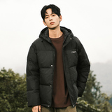 2026新款羽绒服男士连帽大码情侣款户外短款冬上衣外套YR2312P210，男装羽绒服，星座1410（原1902A）