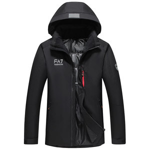 新款羽绒服男士工装爆款连帽冬季羽绒外套潮流男 YR9876P150图片