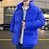 2024新款冬羽绒服男短款港风新标立领外套情侣装上衣YR023P145，男装羽绒服，星座1410（原1902A）