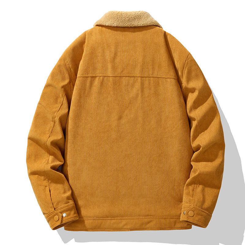 秋冬装男士棉袄加绒加厚灯芯绒夹克棉服保暖男棉衣外套MY8005P80,男装夹克,星座1410（原1902A）
