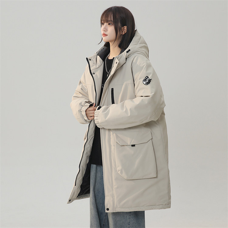 得物二开石墨烯情侣款棉衣中长款棉服男中性加长款MY332517P115,男装棉衣,星座1410（原1902A）