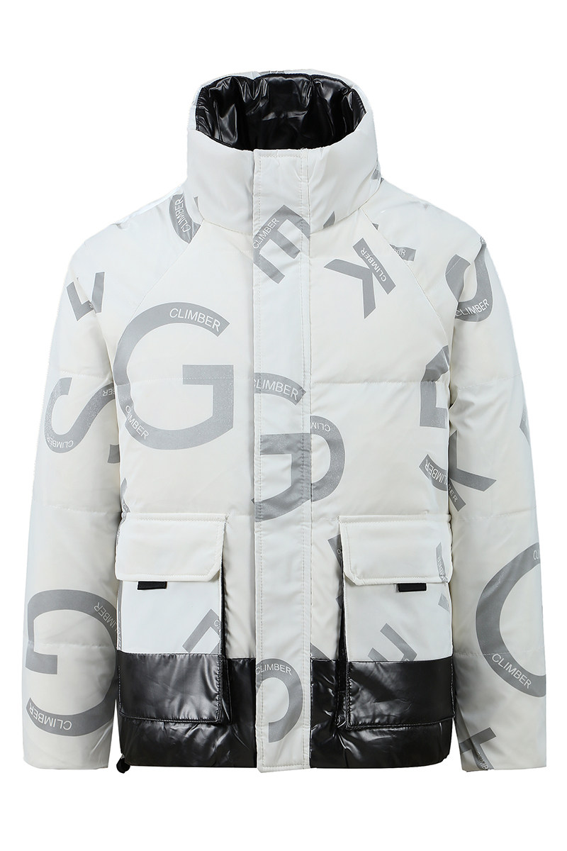 2024新款羽绒服男短款冬保暖外套青年立领大码男士大衣YR1393P100,男装羽绒服,星座1410（原1902A）