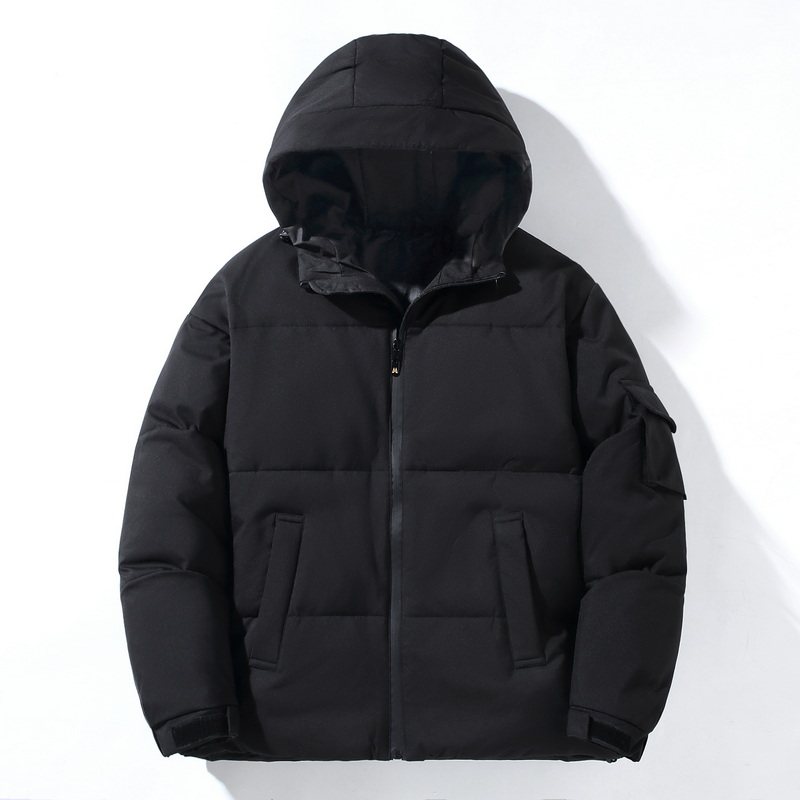 冬新品加厚连帽羽绒服男士短款青年白鸭绒保暖休闲外套YR7053,男装羽绒服,星座1410（原1902A）