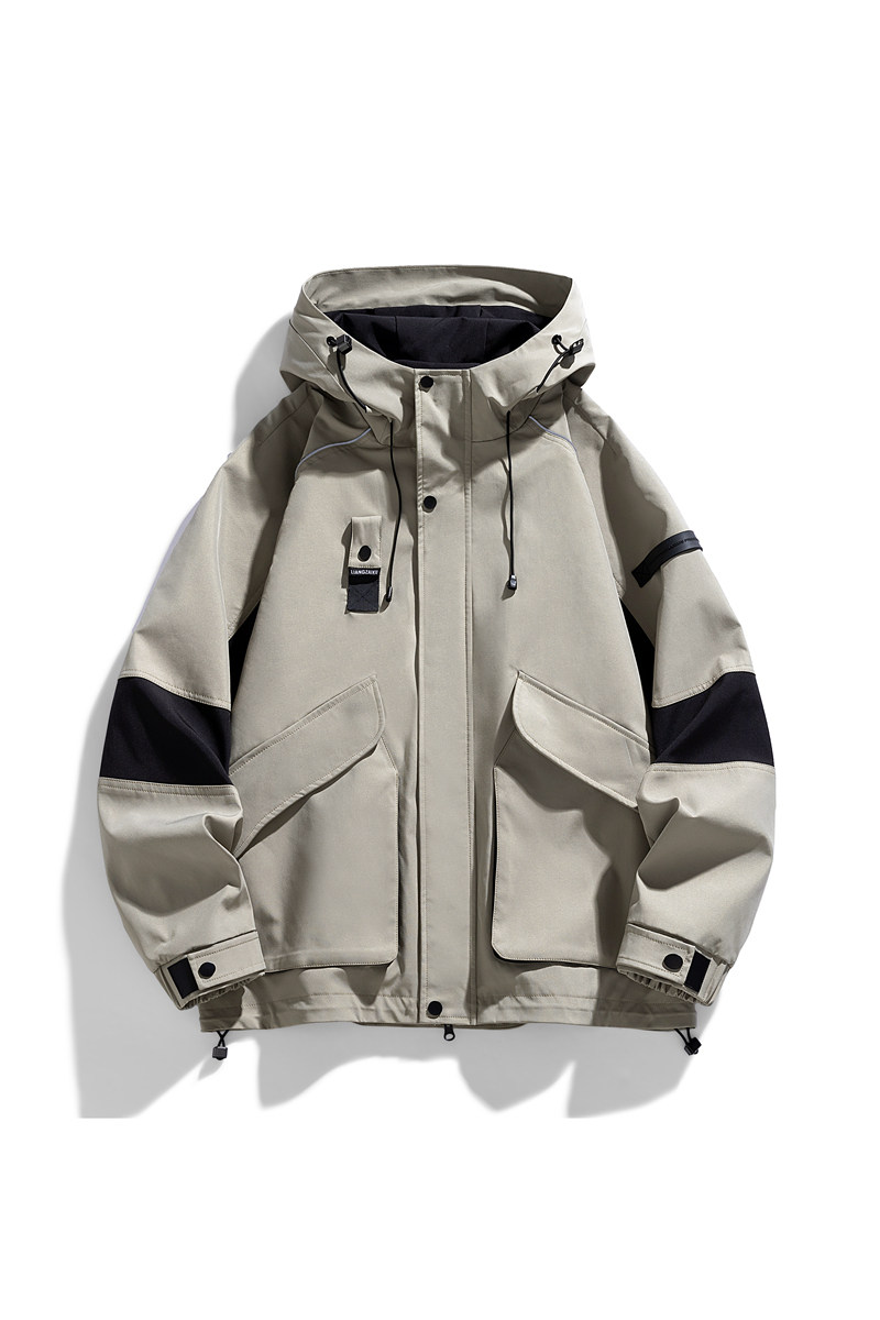 春秋户外运动冲锋衣男女情侣款防水防风衣登山服夹克外套JK155P82,男装夹克,星座1410（原1902A）