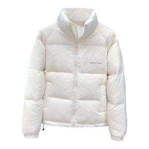 冬季高端羽绒服男潮牌潮流帅白色加厚外套男女面包服YR566-1P100图片