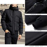 男士短款连帽加厚羽绒服清仓白鸭绒时尚保暖外套男YR1906，男装羽绒服，星座1410（原1902A）