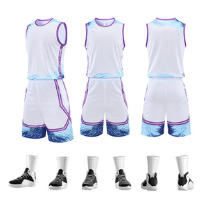 男女通款队速干篮球服套装 篮球比赛专业运动服 TZ1009P35图片