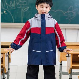 冲锋衣男女款防风防水外套潮牌户外运动保暖校服外套CF金英款P140图片