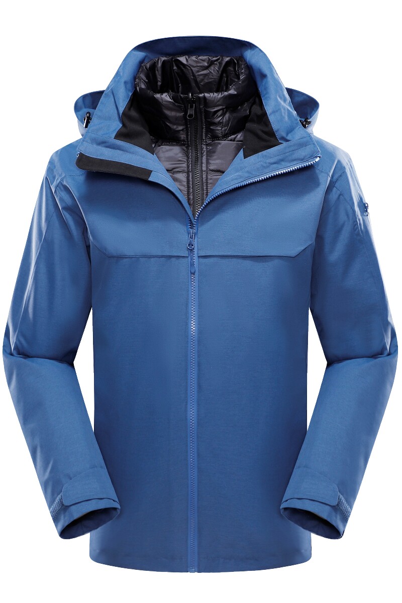 冲锋衣外套男女冬新款户外登山服情侣装潮牌羽绒冲锋衣CF1912P400,男装夹克,星座1410（原1902A）