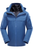冲锋衣外套男女冬新款户外登山服情侣装潮牌羽绒冲锋衣CF1912P400，男装夹克，星座1410（原1902A）