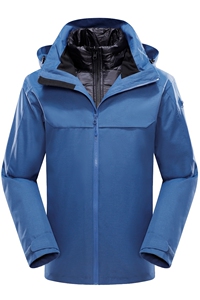 冲锋衣外套男女冬新款户外登山服情侣装潮牌羽绒冲锋衣CF1912P400图片