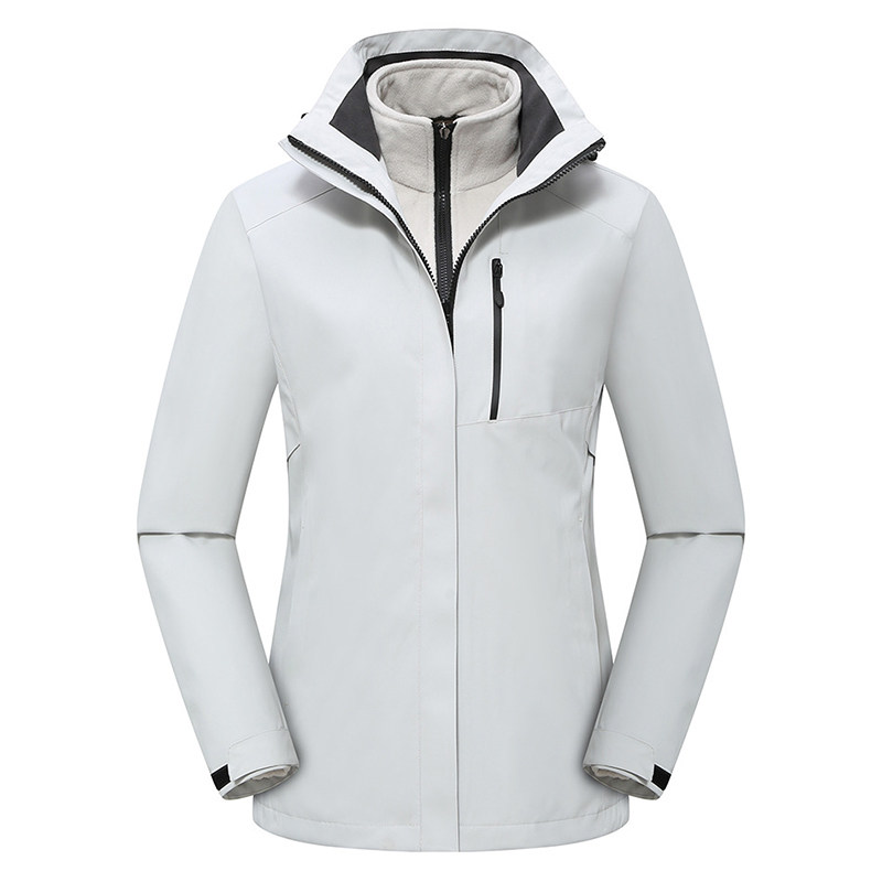 冲锋衣女户外三合一防风防水保暖外套运动休闲登山服CF1607P140,男装夹克,星座1410（原1902A）