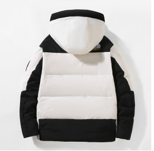 2021羽绒服情侣外套韩版潮流帅气亮面男加厚外套潮牌 YR9850P125图片