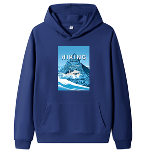 秋卫衣男连帽嘻哈运动外套ins港风休闲帽衫潮MS8936-HIKING山-P40图片