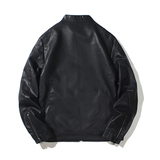 跨境外贸男士外套春秋皮衣飞行夹克男装PU皮机车服皮衣PY908-1P75，男装夹克，星座1410（原1902A）