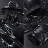 BLLZ黑底平铺爆款羽绒服男短款工装男士韩版潮牌加厚外套938-P300，男装羽绒服，星座1410（原1902A）