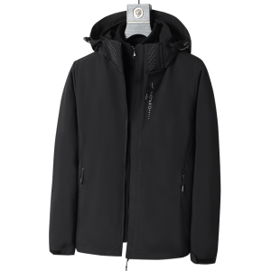 户外登山服可拆卸冲锋衣男女情侣款三合一两件套夹克 CF6268-1P85图片