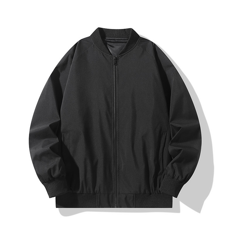 潮牌复古日系纯色棒球服外套男女春宽松情侣装百搭夹克JK667P35,男装夹克,星座1410（原1902A）