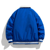 冬季棉衣外套男士翻领加厚羽绒棉服男女情侣棒球服棉袄MY8919P75，男装棉衣，星座1410（原1902A）