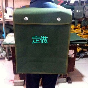 木工帆布工具包双肩背包工地民工电工瓦工加厚军绿色抗磨维修包