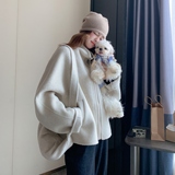 【现货】zb169-85145P255K388双面羊绒外套配包包，女装短外套，浙宝169A(原263)