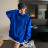 秋装新款款号2228—P105假两件宽松卫衣K158，女装卫衣/绒衫，浙宝169A(原263)