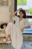 新款169-2218P120-华夫格时尚鱼尾连衣裙-控178，女装连衣裙，浙宝169A(原263)
