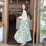 新款现货169-8584p155k228绿野仙踪吊带连衣裙针织开衫套装，女装连衣裙，浙宝169A(原263)