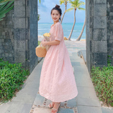 新款169-23068P120工艺花纹气质连衣裙-控178，女装连衣裙，浙宝169A(原263)