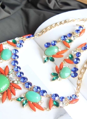 宝贝王瑞欧美外贸饰品项链耳环