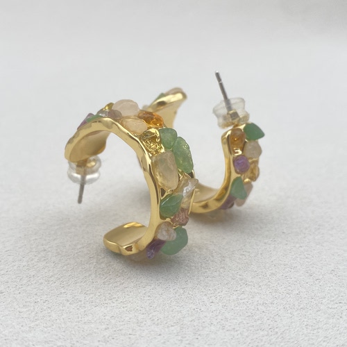 欧美外贸饰品时尚百搭气质个性夸张耳环女多款颜色耳环CH