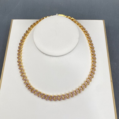 欧美外贸饰品时尚百搭个性夸张手链女多款颜色手链CH紫色手链项链